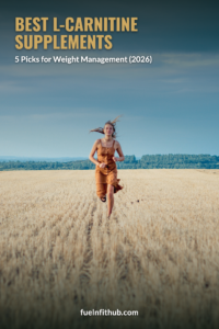 Woman running through a golden wheat field, symbolizing cardio and fat-burning exercise — Best L-Carnitine Supplements